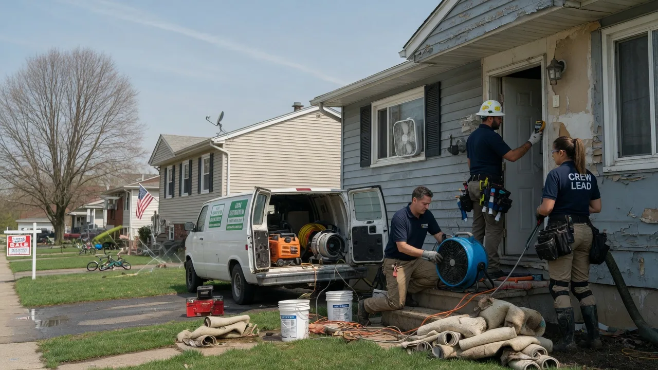 Flood Cleanup in Verona, OH near me